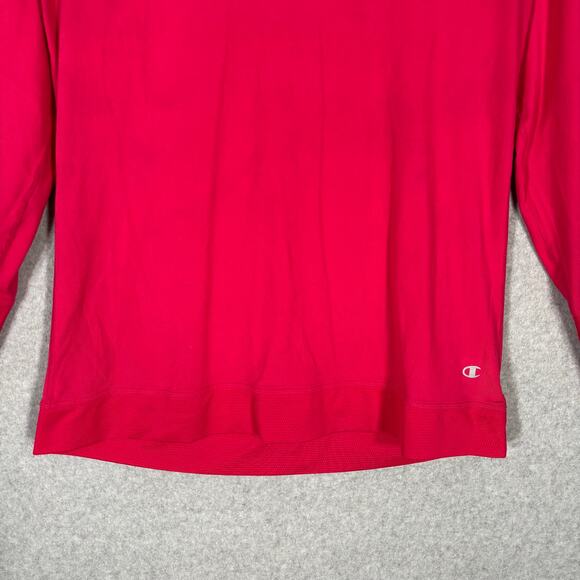 Champion Shirt Womens Small Pink Performance Vapor Loose Running Activewear - Picture 3 of 13